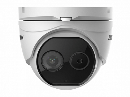 Тепловизионная купольная IP-камера Hikvision DS-2TD1217B-3/PA